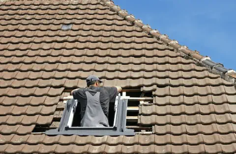 Pose de velux - Val-d'Isère
